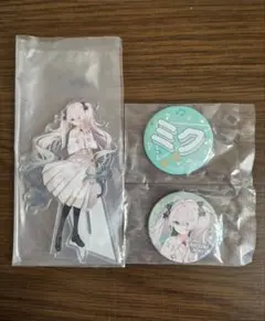 【プロセカ】セガラッキーくじ vol.6 ニゴミク アクスタ 缶バッジ