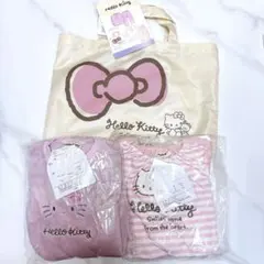 Hello Kitty ハローキティ ベビーパジャマ 3点セット 80cmのサムネイル