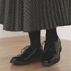 BEAMS HEART レースアップ マニッシュ シューズ