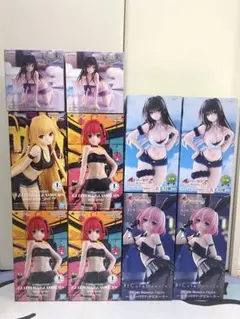 とらぶるダークネス フィギュア 古手川唯 金色の闇 黒崎芽亜 モモ 10体セット
