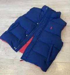 ラルフローレン　ダウンベスト　120cm ネイビー