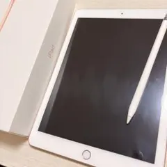 iPad第6世代, Apple pencil第1世代付き フィルム装着済