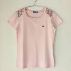 BURBERRY BLUE LABEL 半袖Tシャツ ピンク チェック 38のサムネイル