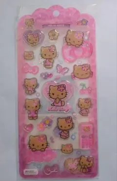 ハローキティ ドロップジェリーシール 日焼けキティ