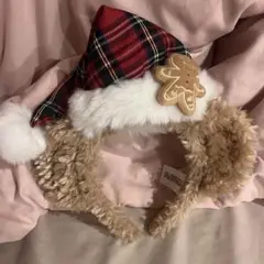 香港ディズニー ダッフィークリスマスカチューシャ