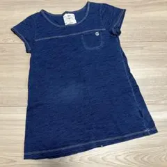 CLOUTERIE 半袖 Tシャツ ネイビー ポケット付cottonのサムネイル