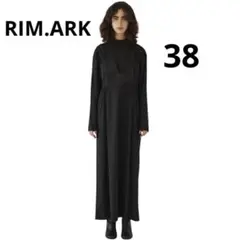新品未使用品　リムアーク　ロングワンピース　ブラック　黒　38 M 冠婚葬祭