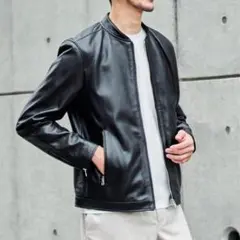 2025年最新】TETE HOMME カラー：ブラック系 シングルライダース