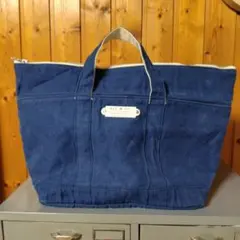 ファスナー付きトートバッグ