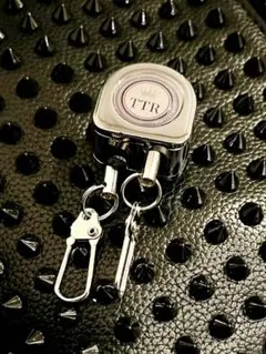 TTRオリジナル ダブルピンオンリール・シルバー/TEAM釣男RAINBOW