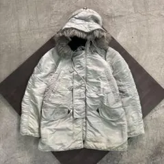 ★7W3 ALPHA N3-B USA製 90’s ジャケット　グレー　古着