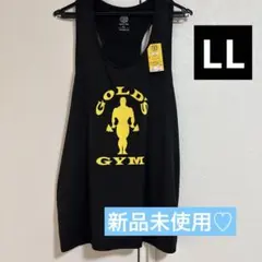 GOLD'S GYM ブラックタンクトップ LL しまむらのサムネイル