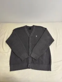 HUF グレー カーディガン Lサイズのサムネイル
