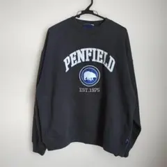 【Penfield 】ダークグレー スウェット メンズゆったりMサイズ