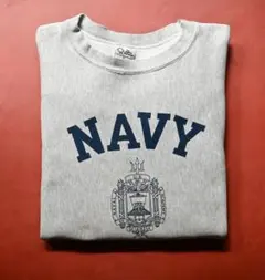 1990's Reverse type Sweat NAVY XL