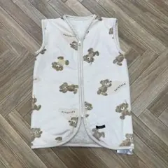 スリーパー　ベスト　くま柄　バースデイ