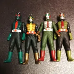 仮面ライダー THENEXT ソフビフィギュア 4体