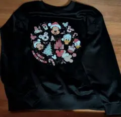 DISNEY　ミッキー クリスマス トレーナー