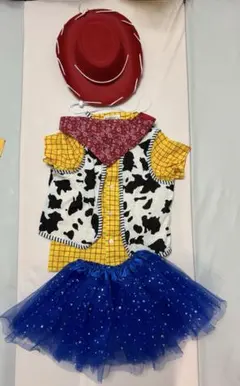 ジェシー　ディズニー　トイストーリー　ウッディ コスプレ　衣装　なりきり　120