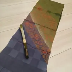 新品☆正絹・手描き友禅♪染分け暈し　高級フォーマル帯揚げ帯締めセット