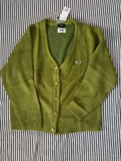 BEAMS Fox Collection グリーンカーディガン