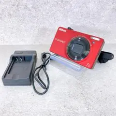 Nikon COOLPIX S6000 レッド 7倍ズーム ニコン、7倍ズームの“夜撮りキレイテクノロジー”搭載機「COOLPIX S6000