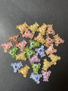 ケアベアネイルパーツ25個セット