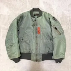 BUZZ RICKSON’S MA-1 フライトジャケット セージグリーン Lのサムネイル
