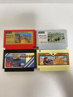 ファミコン ソフト　レースゲーム 4本セット