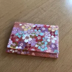 ティッシュカバー　桜　ピンク　ティッシュケース　ポーチ　和柄
