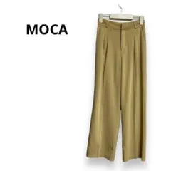 MOCA センターラインカジュアルパンツ　ボトムス　美シルエット　スラックスのサムネイル