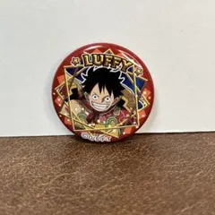 ワンピース缶バッジ＆コインギフト　ミニ缶バッジ　ルフィ