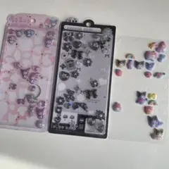 【正規品】うるちゅる ぶらっくボンボン コットンパフィー クロミ マイメロ