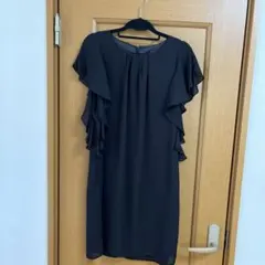 ワンピース　オケージョンドレス　黒　ブラック　ビームス ドレス　BEAMS