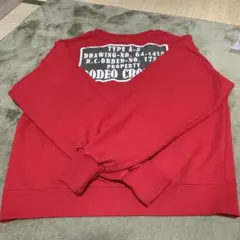 RODEO CROWNS トレーナー　赤