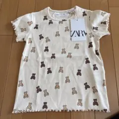 ZARA クマ柄 Tシャツ 5歳 110cmのサムネイル
