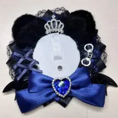 ロゼット 痛口ゼット 缶バッジ 痛バック 推し活 韓国 青 黒