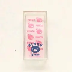 ピングーのプラスチックミニケース PINGU 小物入れ 食玩 ペンギン