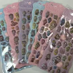 【6枚セット】ラブブ おしりシール