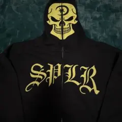 supplier スカルプリント パーカー M サプライヤー クリーニング済