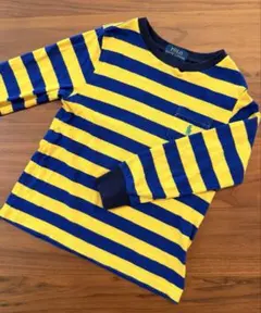POLO RALPH LAUREN ボーダー 長袖Tシャツ 4 110cm