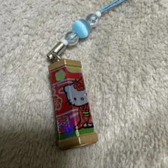 ご当地限定　京都限定　ハローキティ おみくじ　和風ストラップ