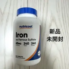 뉴트리코스트 아이언 비타민 뷰티 240 캡슐 보충제 뉴트리코스트