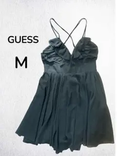 GUESS ブラック フリルキャミソール M レディースのサムネイル