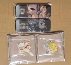 鬼滅の刃 ダイニング お楽しみくじ缶バッジ 竈門炭治郎 錆兎 絆アクリルチャーム