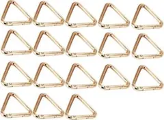 カラビナ 三角 タープ テント 小型 超軽量 アルミ合金 ロックカラビナ