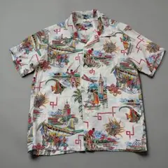 NEWORDER × NIPOALOHA アロハシャツ L 花札 和柄 総柄 NEWORDER × NIPOALOHA アロハシャツ L 花札 和柄 総柄 - メルカリ