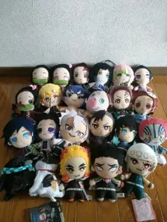 鬼滅の刃　ぬいぐるみ　マスコット　23体セット　バラ不可。