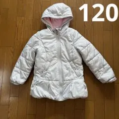 120 ハート柄フード付き中綿コート カーターズ