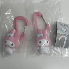 サンリオ　カラフルカラビナマスコットチャーム　フロッキー　ガチャ　マイメロ